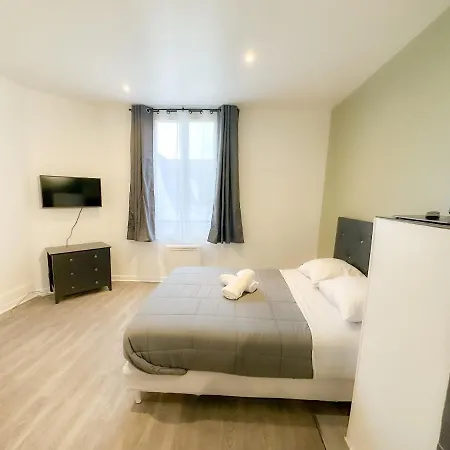 Apartment Cerf2-centre Meaux-gare-disney