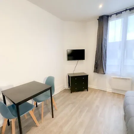 Apartment Cerf2-centre Meaux-gare-disney *