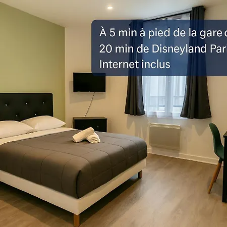 Cerf2-centre Meaux-gare-disney Apartment